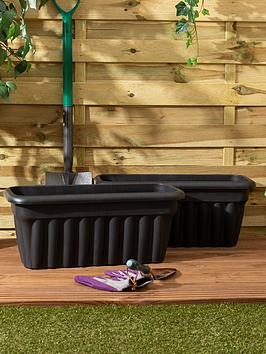 Product photograph of Wham Set Of 2 Vista 60cm Trough from very.co.uk