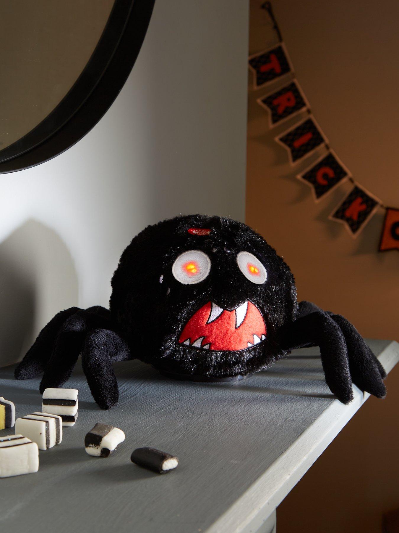 Product photograph of Festive Animated Spider Halloween Decoration from very.co.uk
