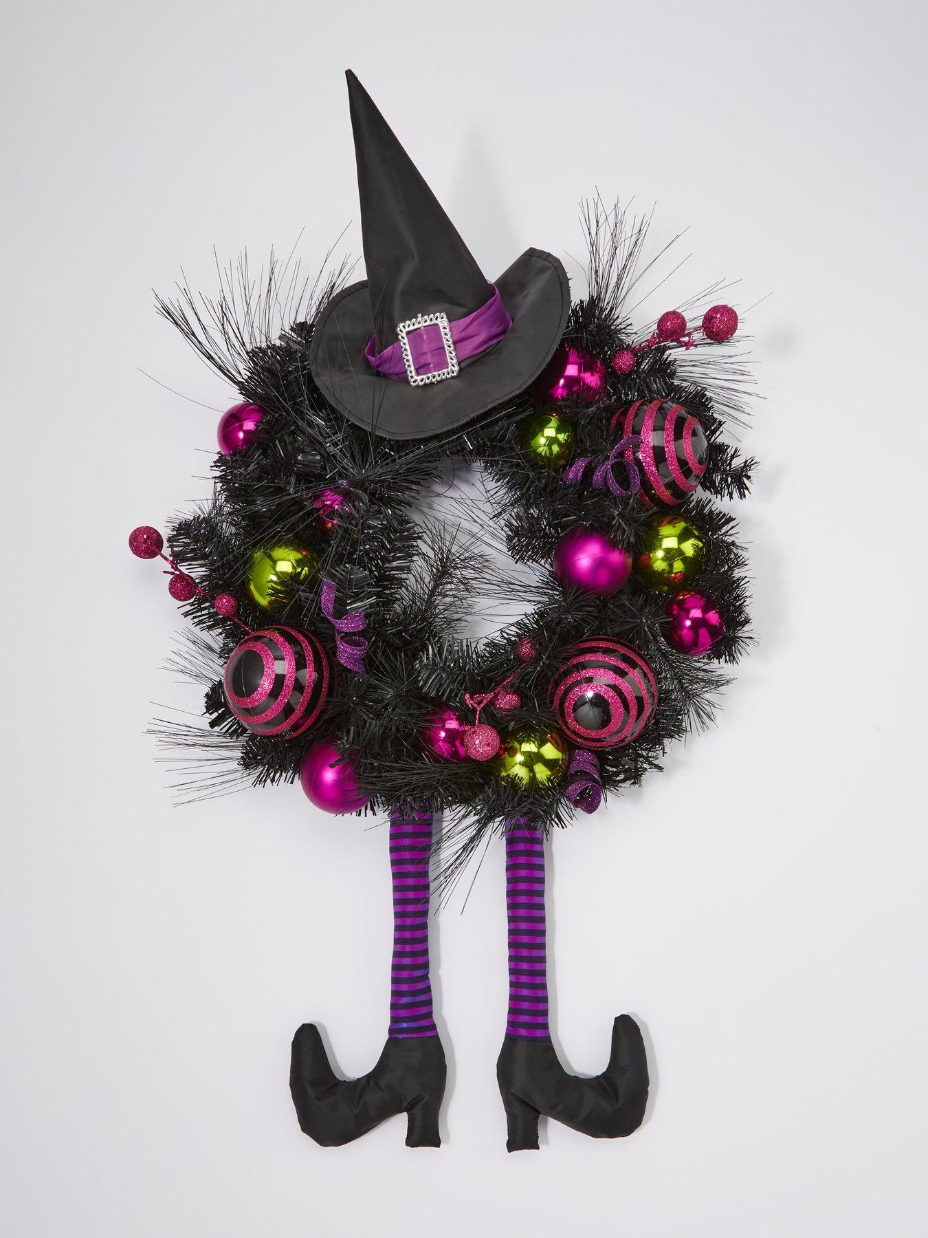 Halloween store Witch Wreath-FREE SHIPPING