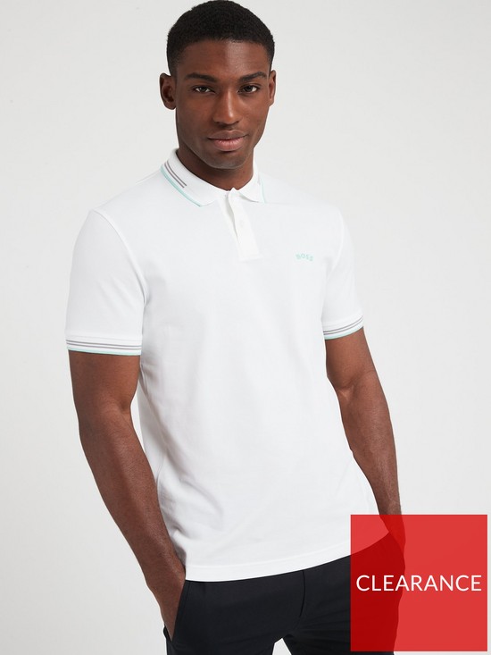 front image of boss-hugo-boss-golf-paul-curved-polo-white