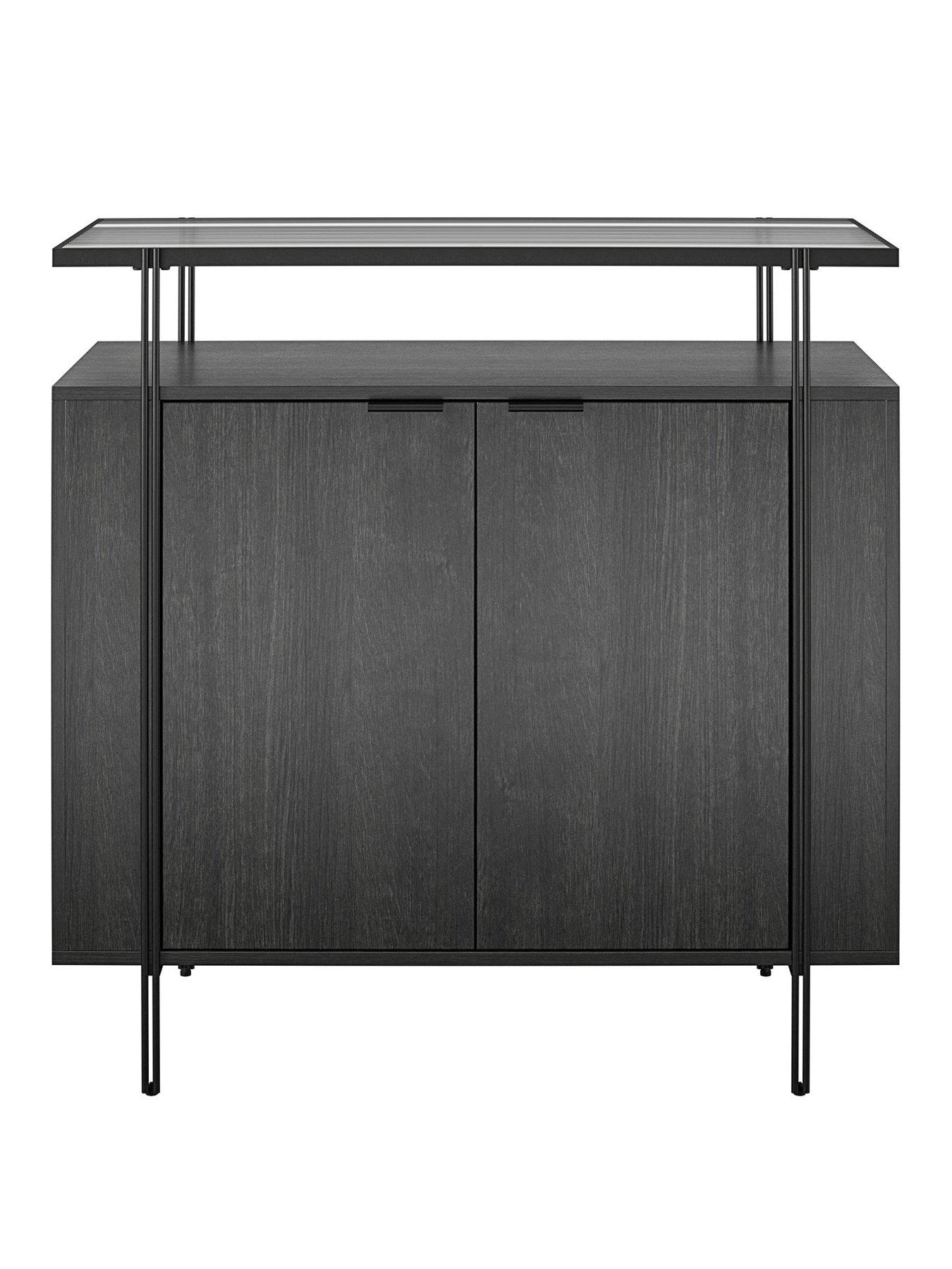 Image 2 of 6 of Dorel Home Wainwright Bar Cabinet