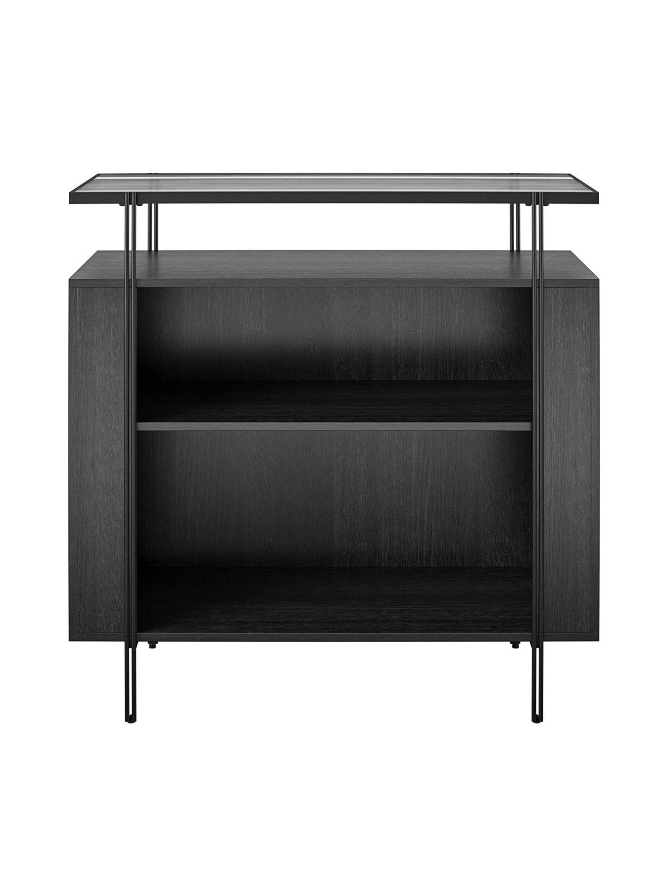 Image 4 of 6 of Dorel Home Wainwright Bar Cabinet