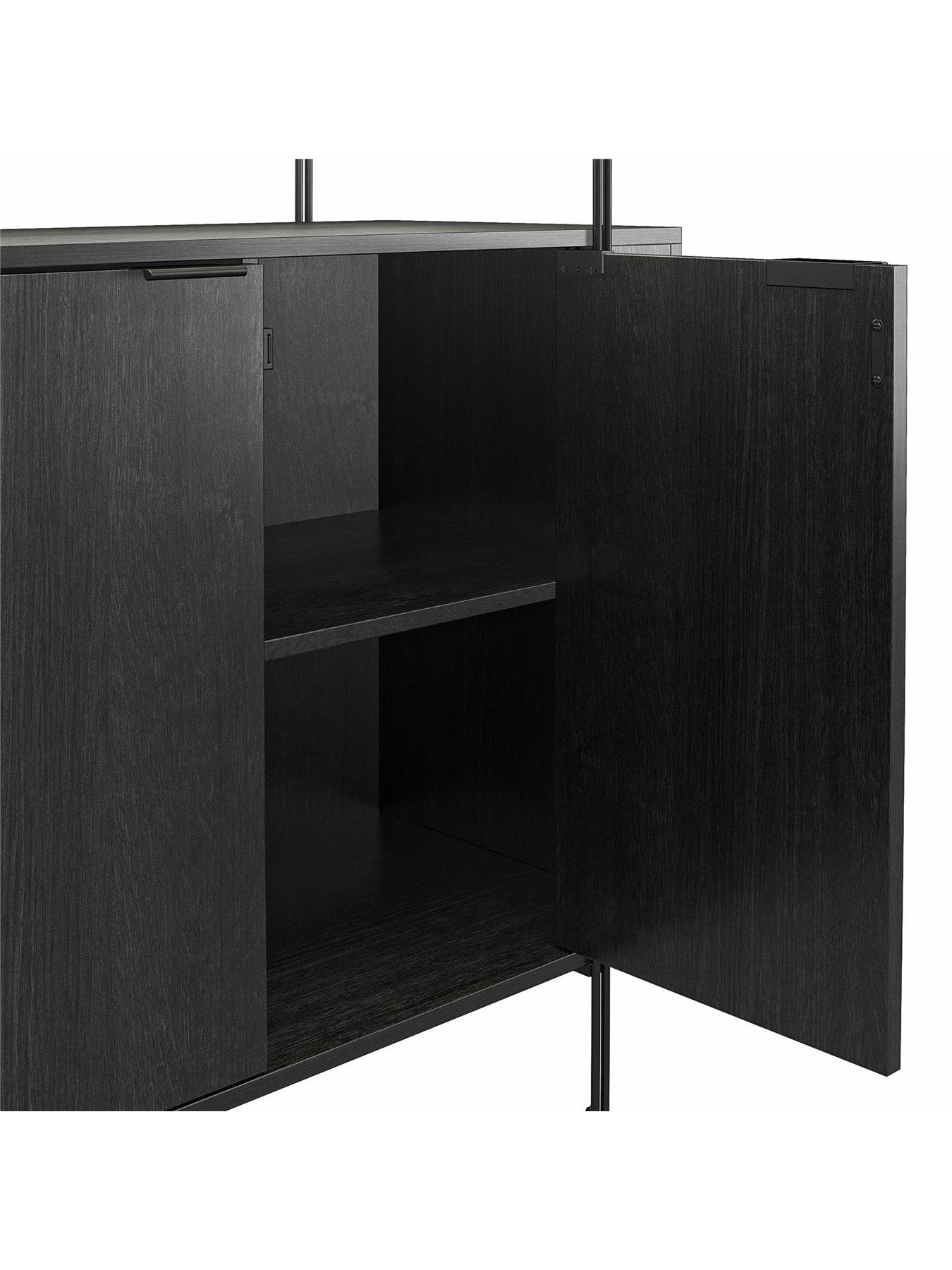 Image 6 of 6 of Dorel Home Wainwright Bar Cabinet
