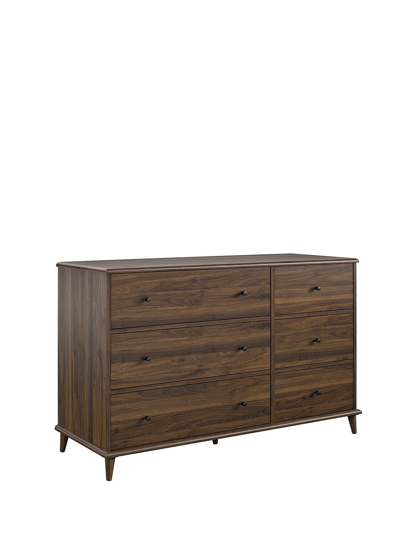 Product photograph of Queer Eye Farnsworth 6 Drawer Chest from very.co.uk