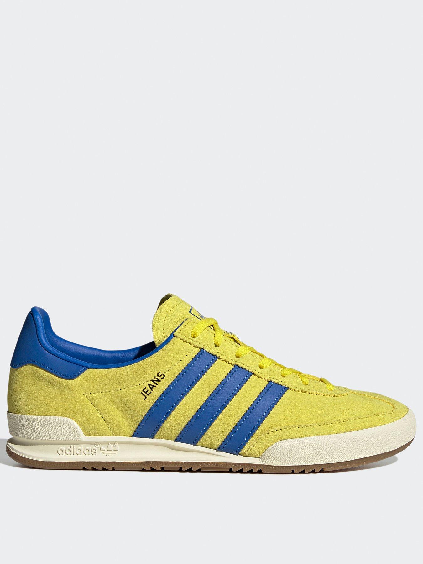 adidas Jeans Trainers - Yellow/Blue | very.co.uk