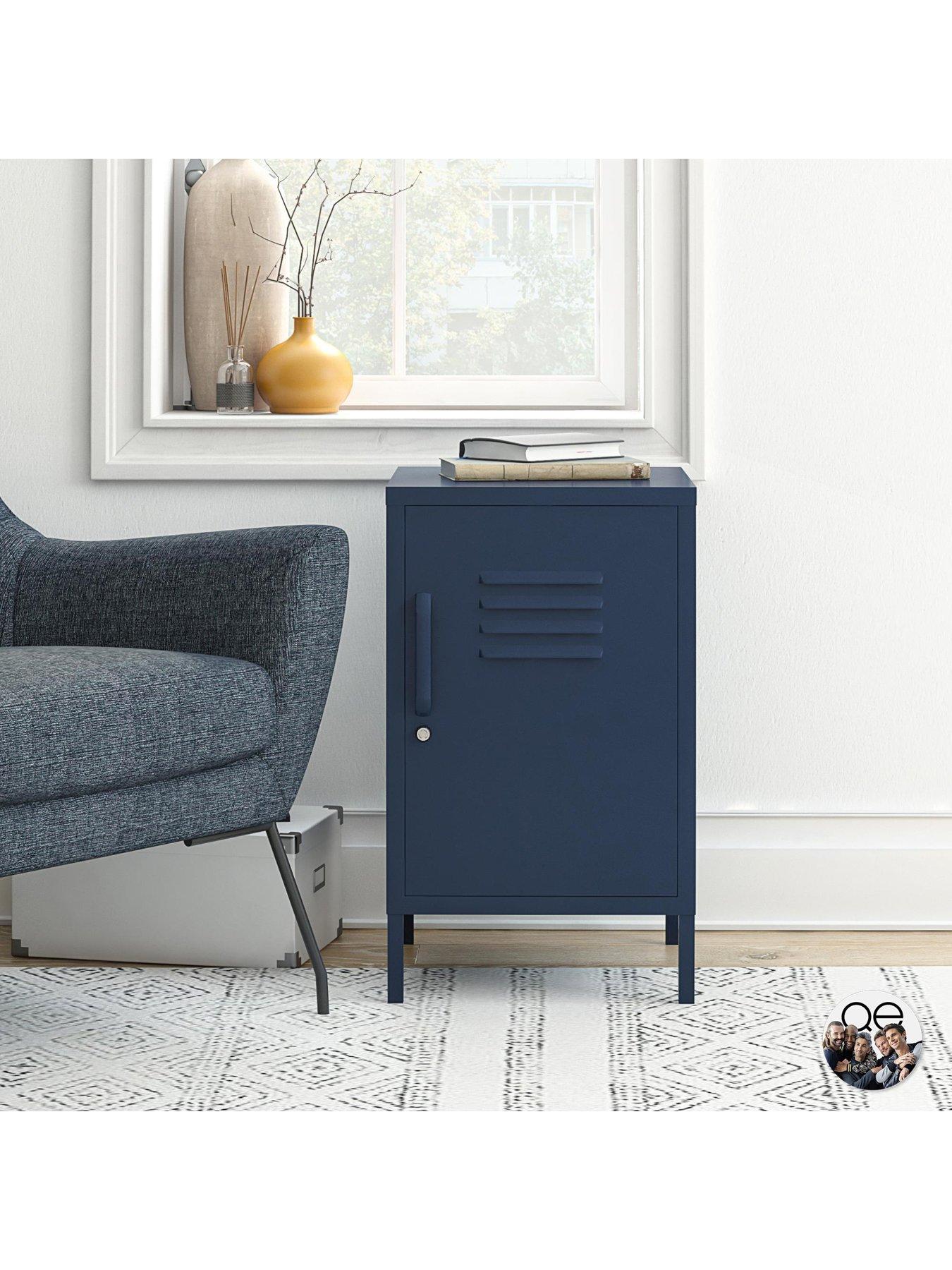 Dorel Home Bradford Metal Locker End Table