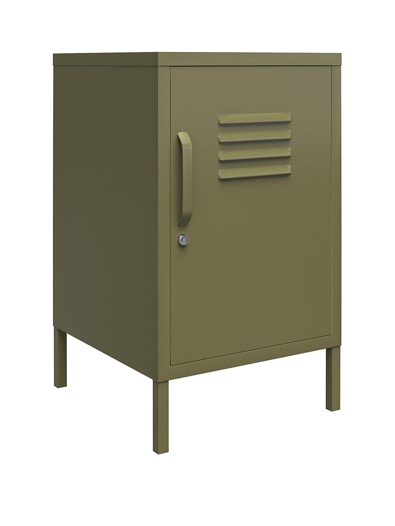 Queer Eye Bradford Metal Locker End Table very.co.uk
