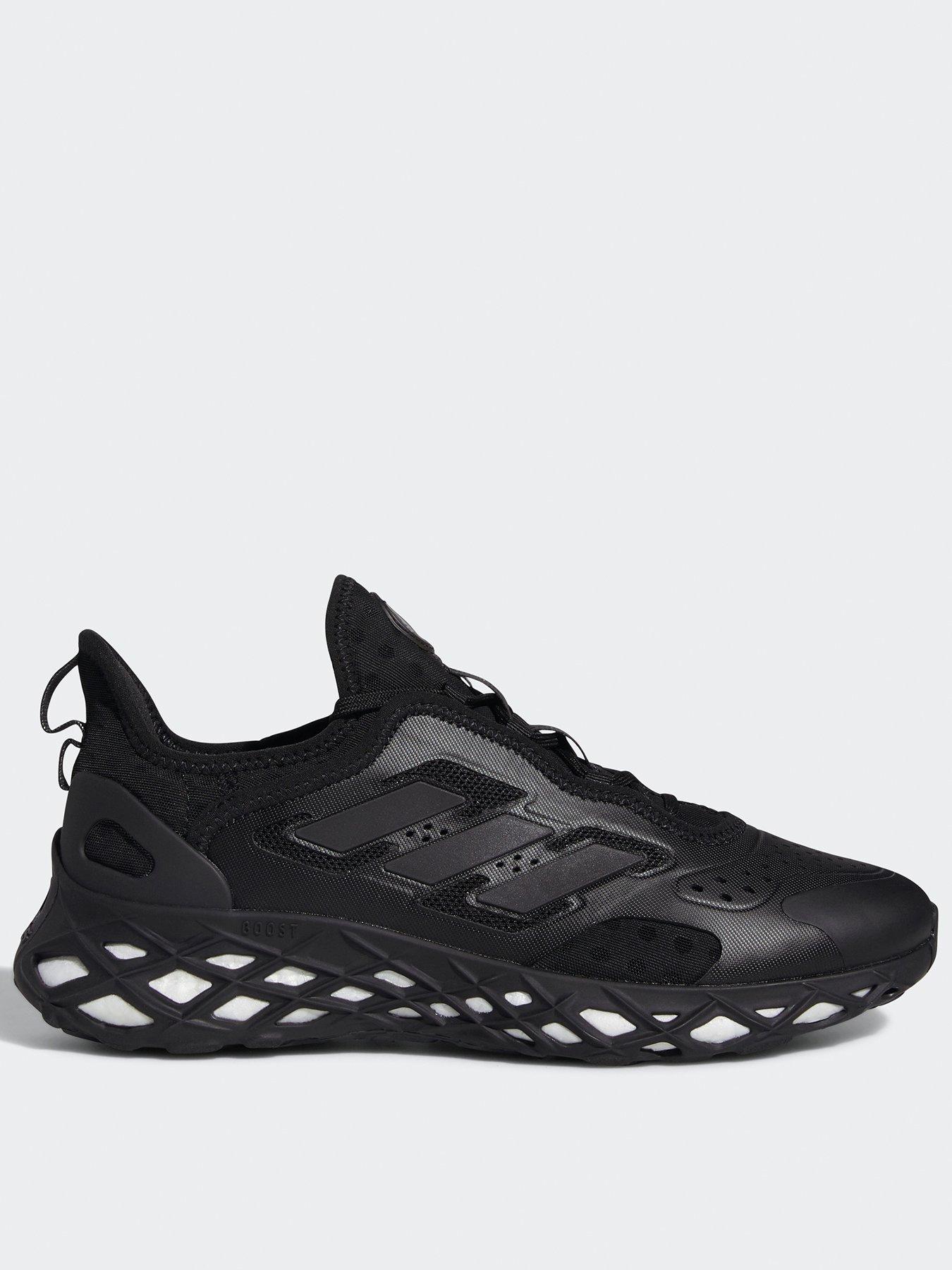 adidas Web Boost - Triple Black | very.co.uk
