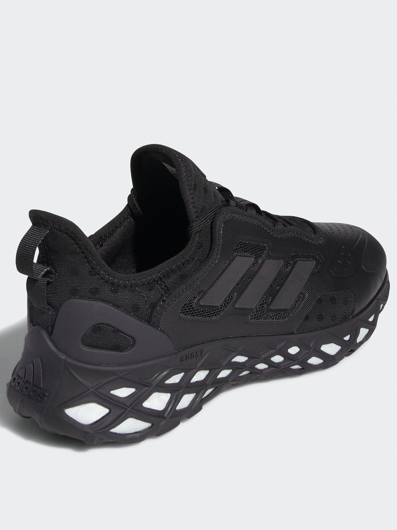 adidas Web Boost - Triple Black | very.co.uk