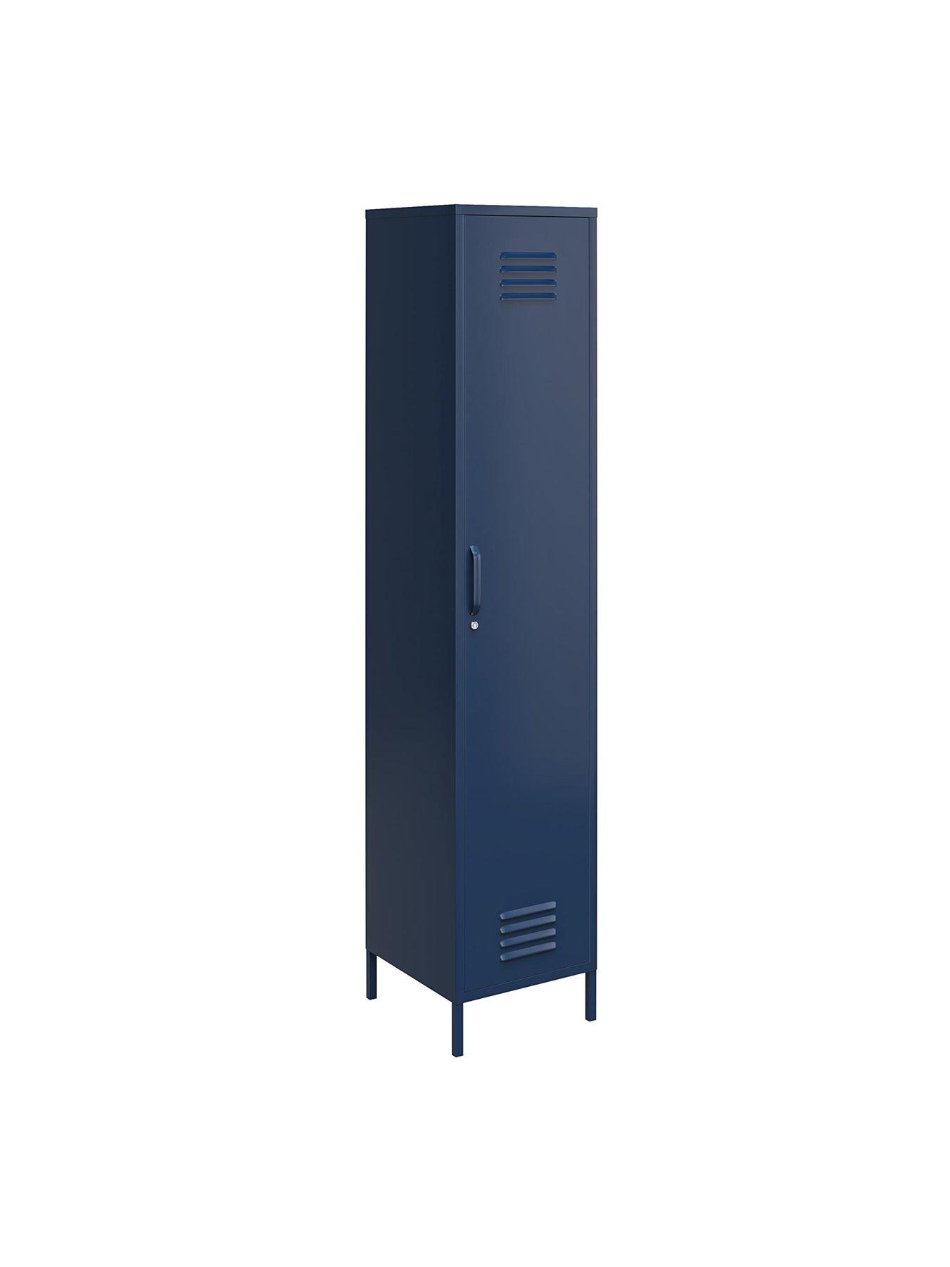 Image 5 of 6 of Dorel Home Bradford Single Metal Storage Cabinet