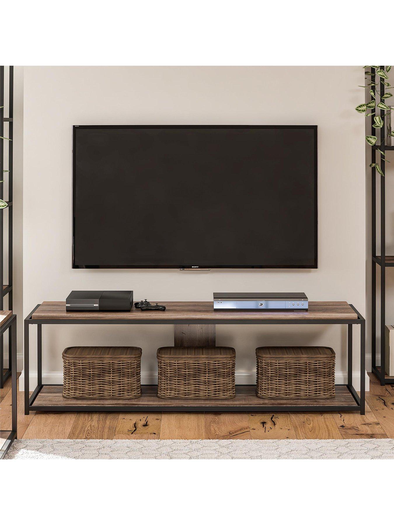 Image of Dorel Home Quincy Tv Stand 65In