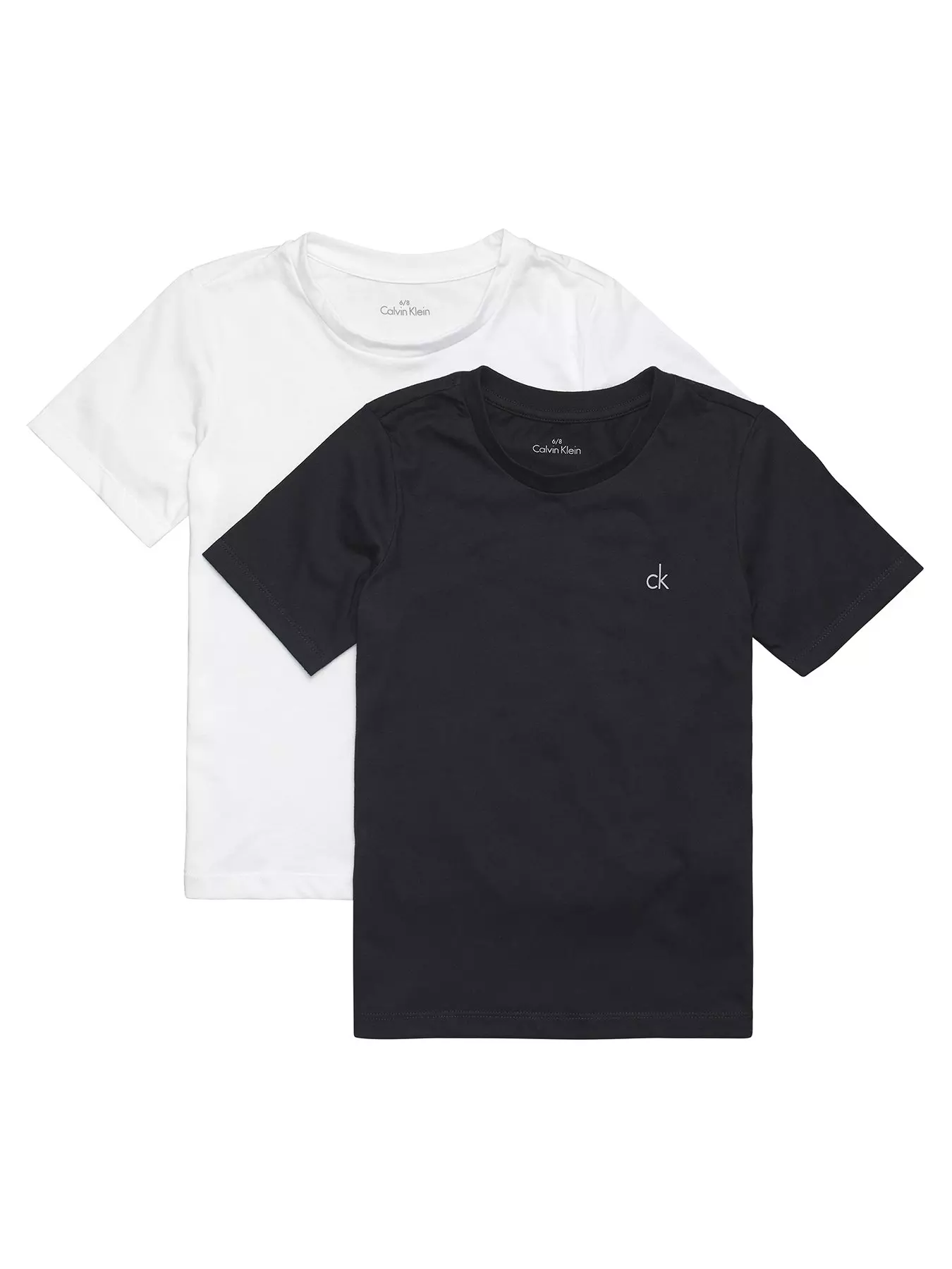Calvin Klein Boys White Logo T-Shirt | Junior Couture USA