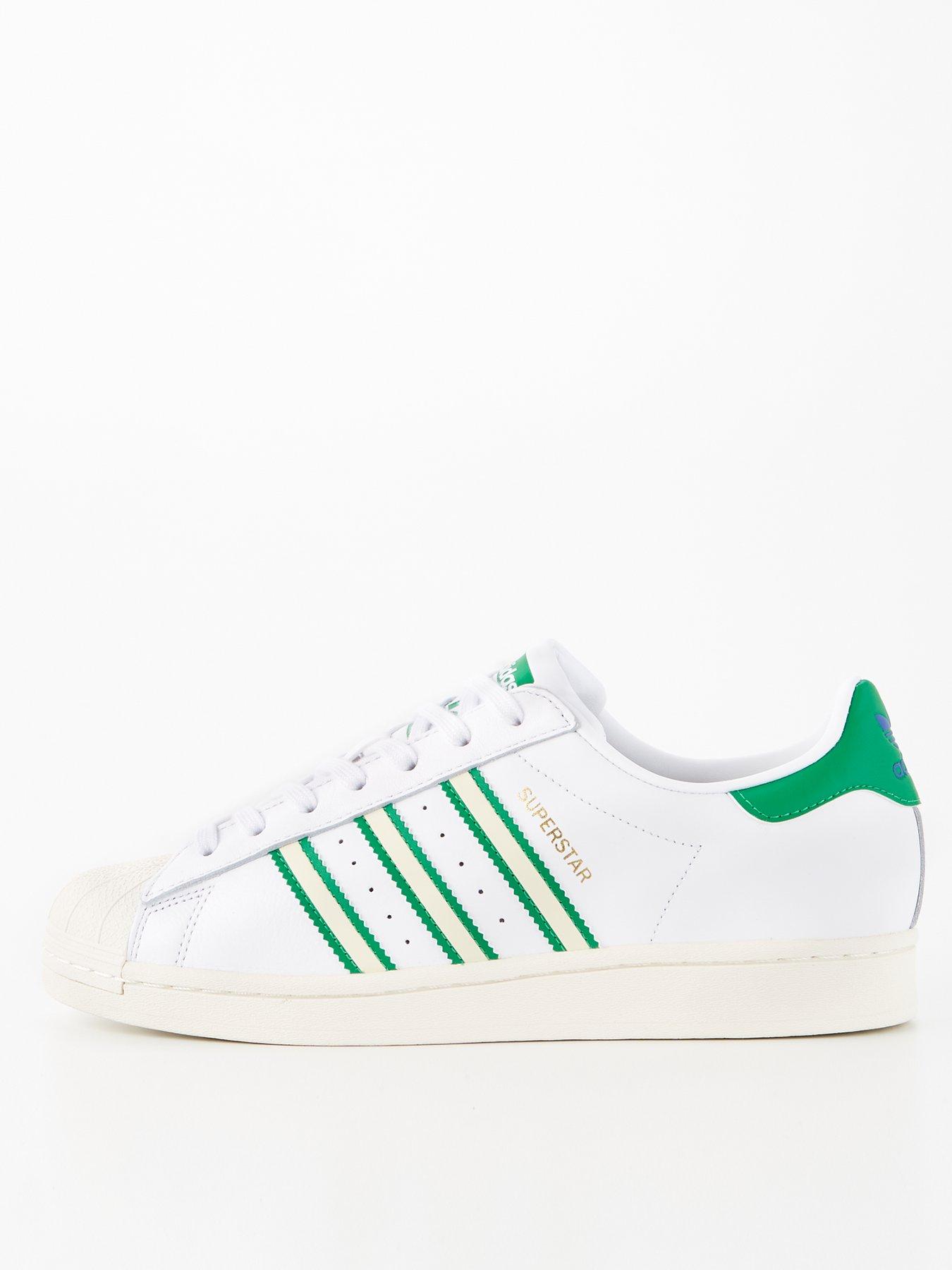 adidas Originals Superstar - White/Green |