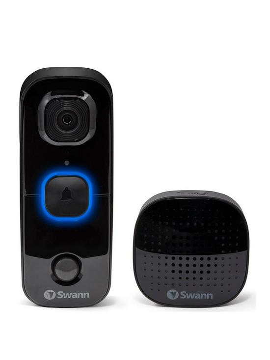front image of swann-video-doorbell