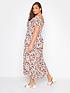  image of yours-clothing-shirred-bardot-maxi-dress-red-floral