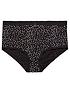  image of yours-clothing-5pk-mini-heart-full-briefs-black