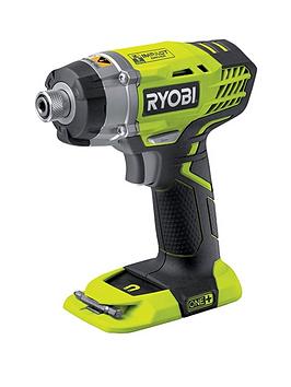 Product photograph of Ryobi Rid1801m 18v One Cordless Impact Driver Bare Tool from very.co.uk