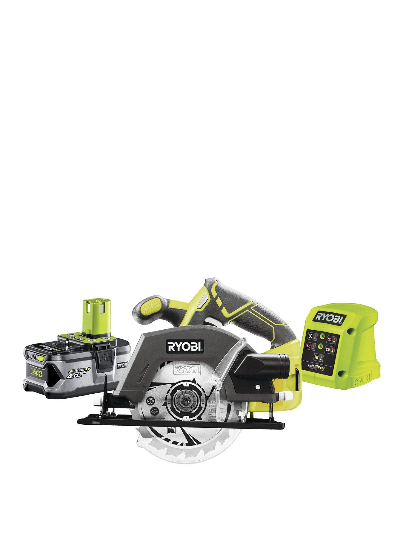 Product photograph of Ryobi R18csp-140 18v One Circular Saw Starter Kit 1 X 2 5ah Battery from very.co.uk