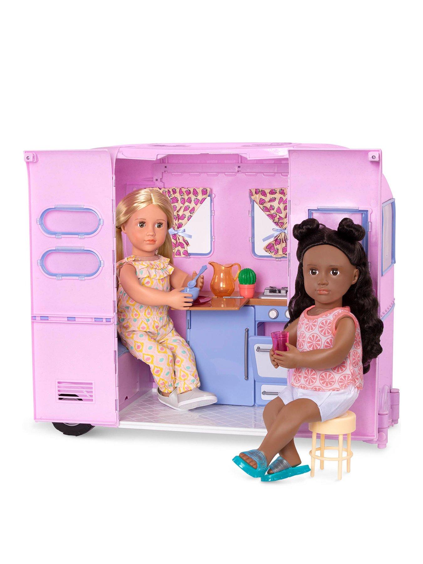 Our generation best sale doll caravan