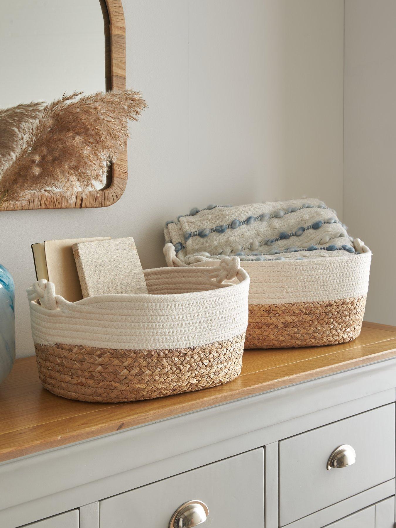 Maya Handwoven Basket Set – FEEL AT HOM
