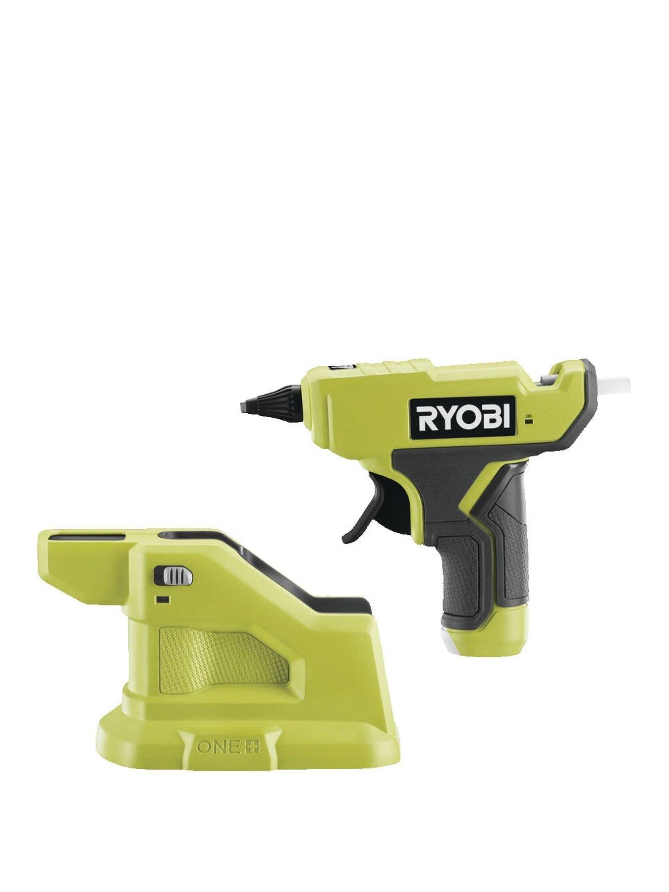 Product photograph of Ryobi Rglm18-0 18v One Cordless Mini Glue Gun Bare Tool from very.co.uk
