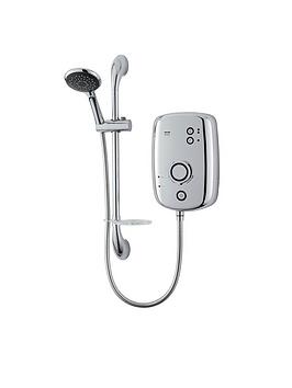Product photograph of Triton Kito 10 5kw Shower - Chrome from very.co.uk