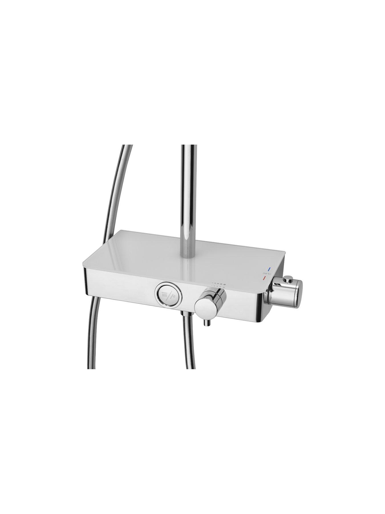 Image 4 of 5 of Triton Push Button Mixer- Chrome