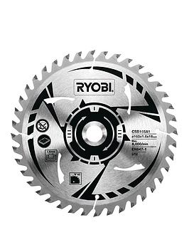 Product photograph of Ryobi Csb165a1 165mm Circular Saw Blade Single from very.co.uk