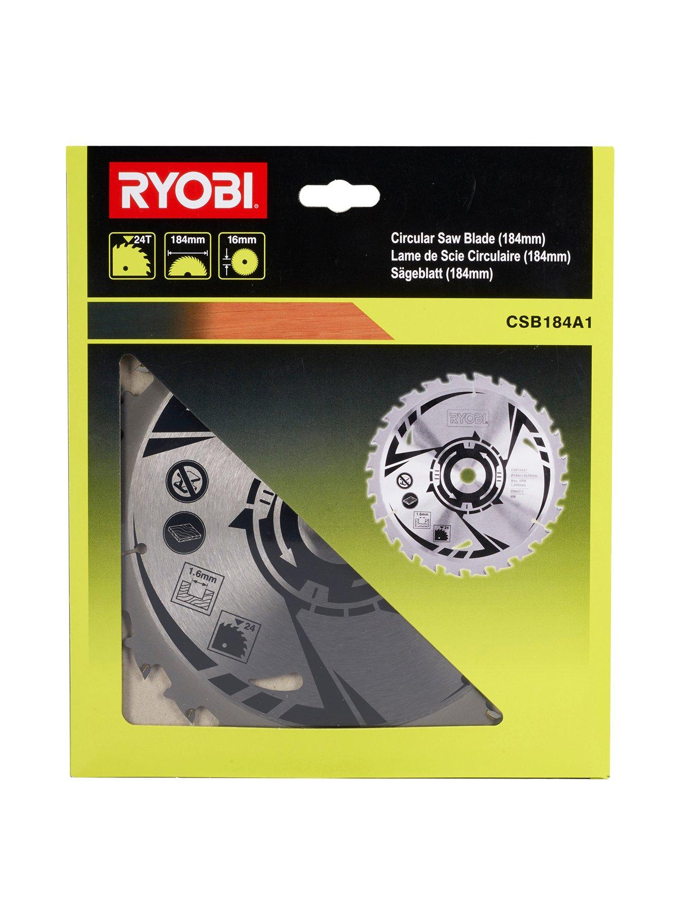 Ryobi 184mm circular saw blades new arrivals