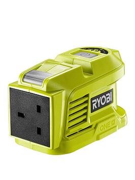 Product photograph of Ryobi Ry18bi150a-0 18v One Cordless Battery Inverter Bare Tool from very.co.uk