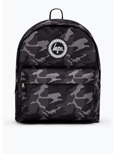 hype-black-grey-mono-camo-backpack