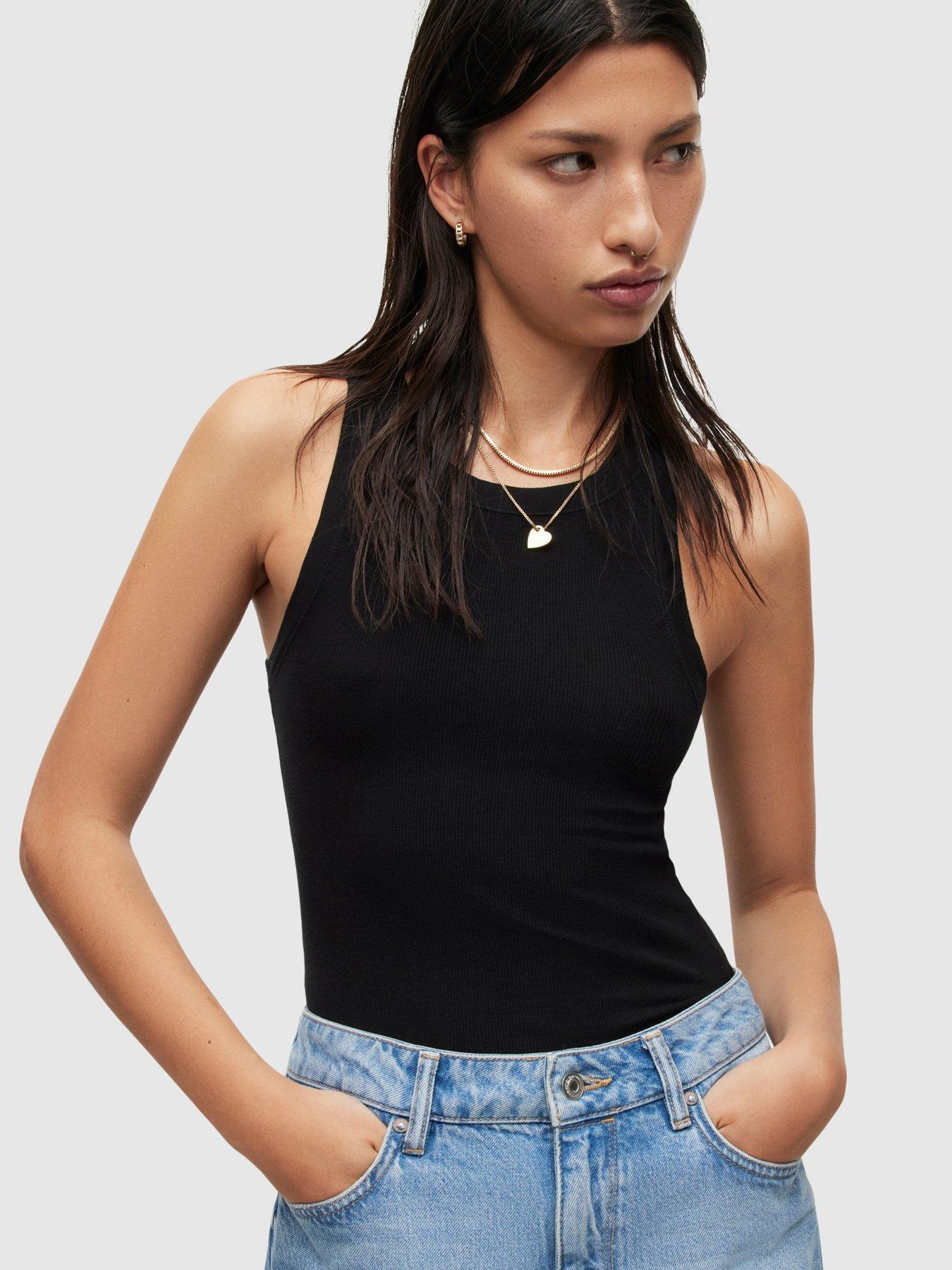 undefined Rina Tank Top - Black