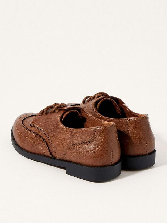 stillFront image of monsoon-boys-brogues-brown