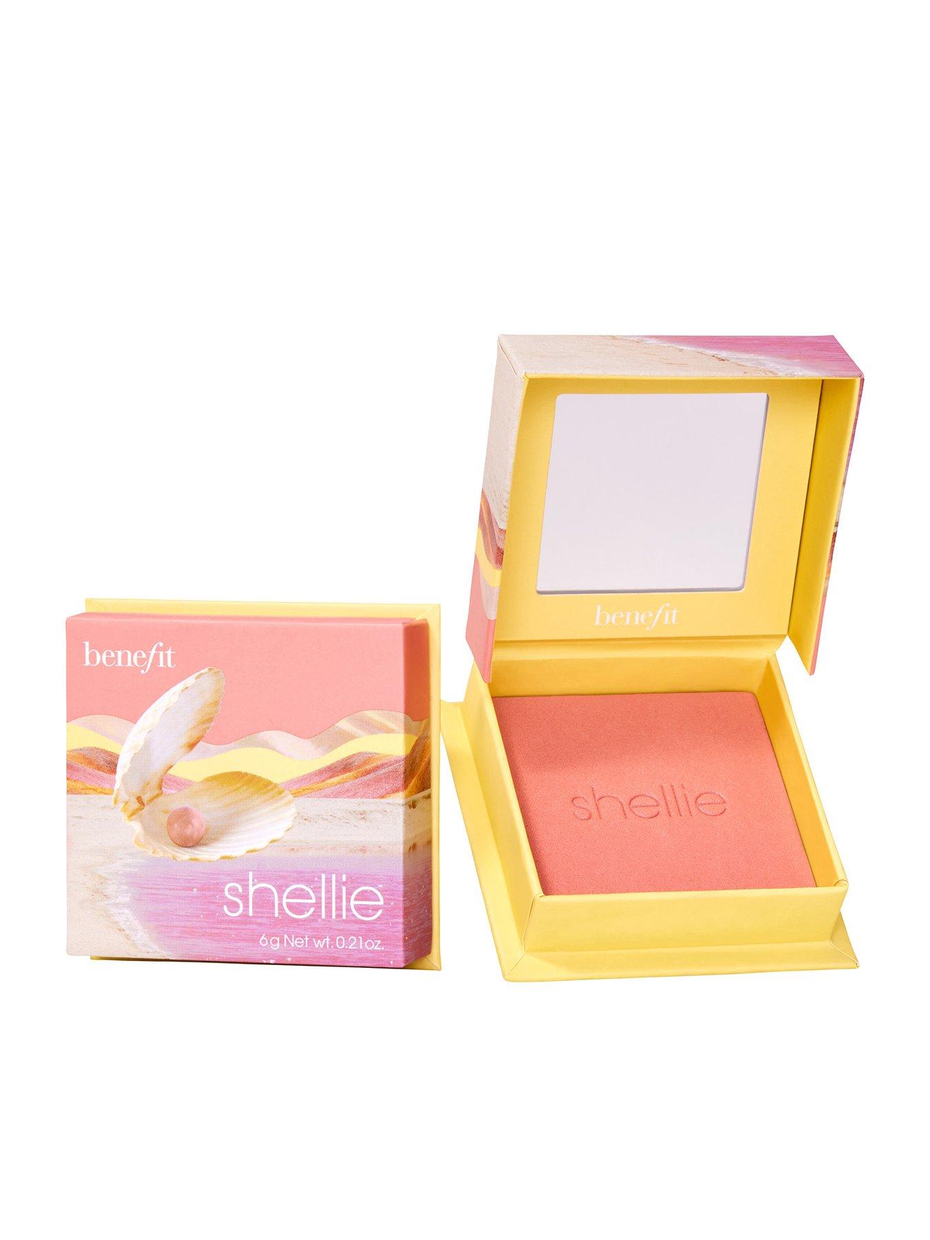 Benefit Blushes Shellie Warm Seashell-Pink Powder Blusher, One Colour, Women