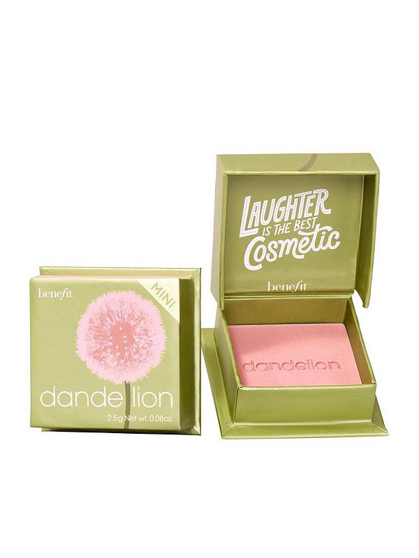 Image 1 of 5 of Benefit Wanderful World Blushes Dandelion Baby-Pink Blusher and Brightening Finishing Face Powder Mini