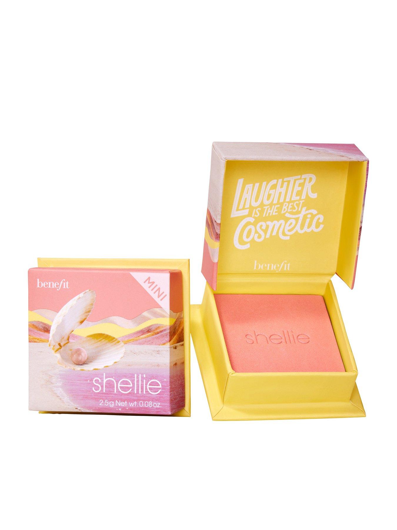 Benefit Wanderful World Blushes Shellie Warm Seashell-Pink Powder Blusher Mini