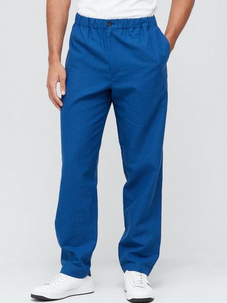 kenzo-elasticated-waist-joggers-blue