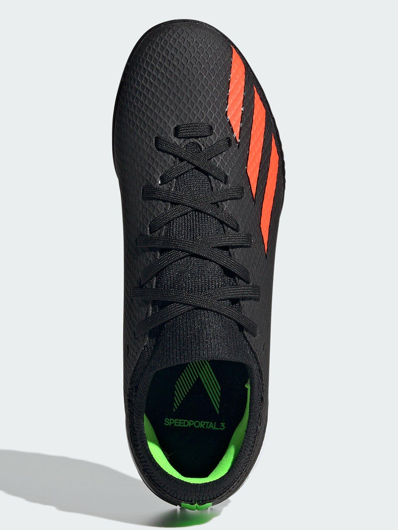 Image 4 of 6 of adidas Junior X Speedportal.3 Astro Turf Football Boots - Black