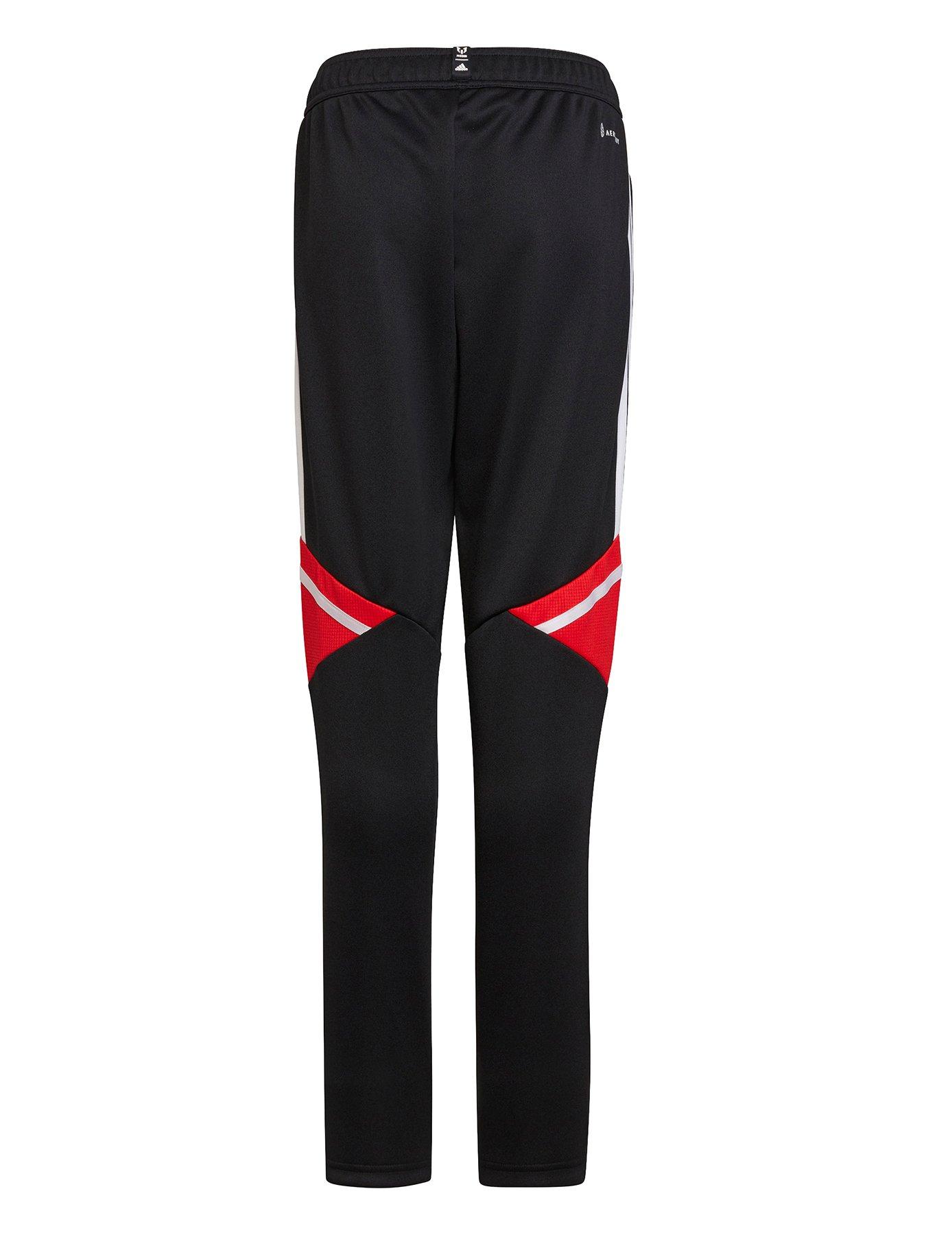 adidas Messi 10 Junior Track Pants Black/Red very.co.uk