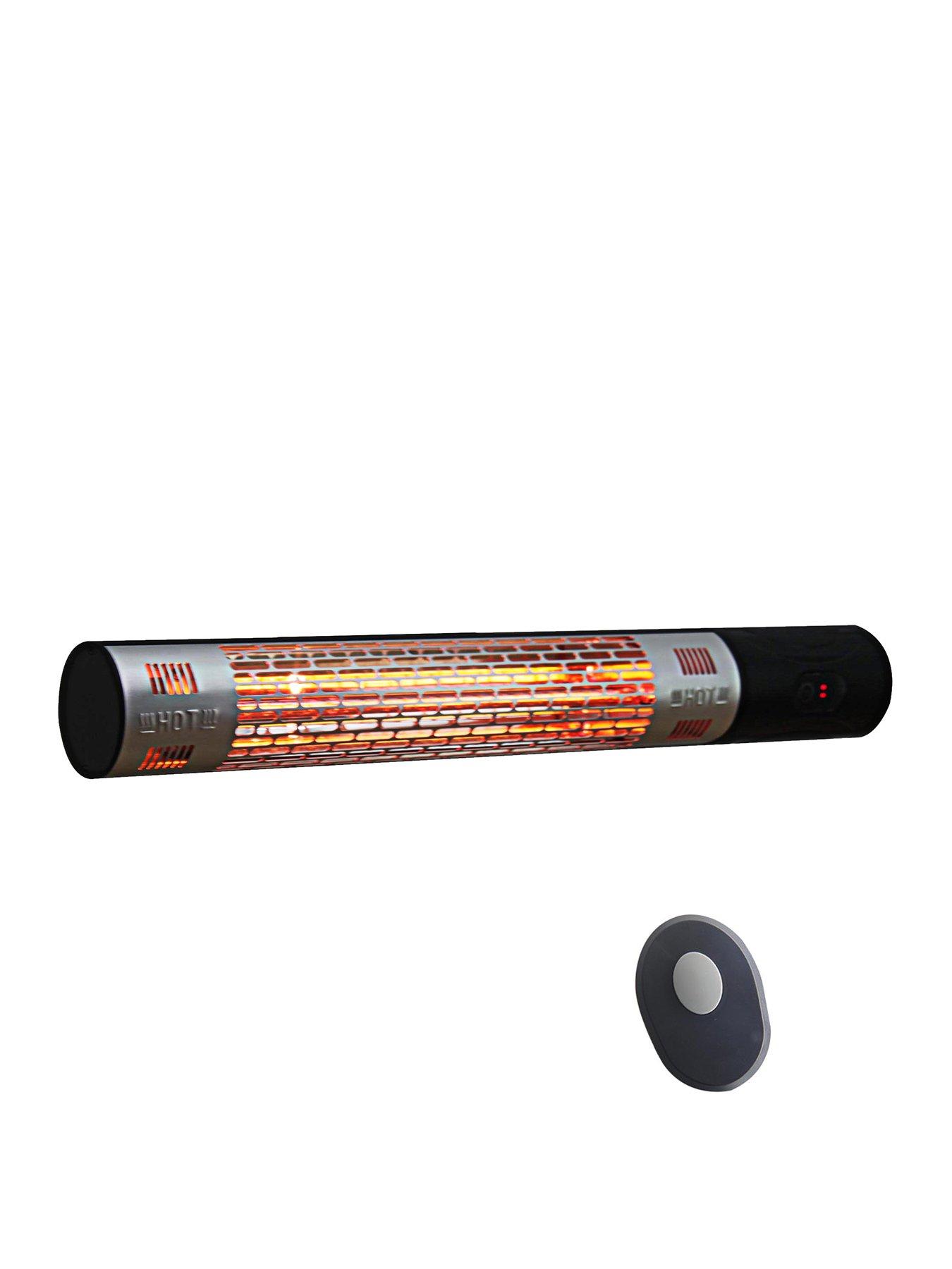 OutSunny Outdoor Wall-Mounted Electric Halogen Heater With Remote Control  1500W | very.co.uk