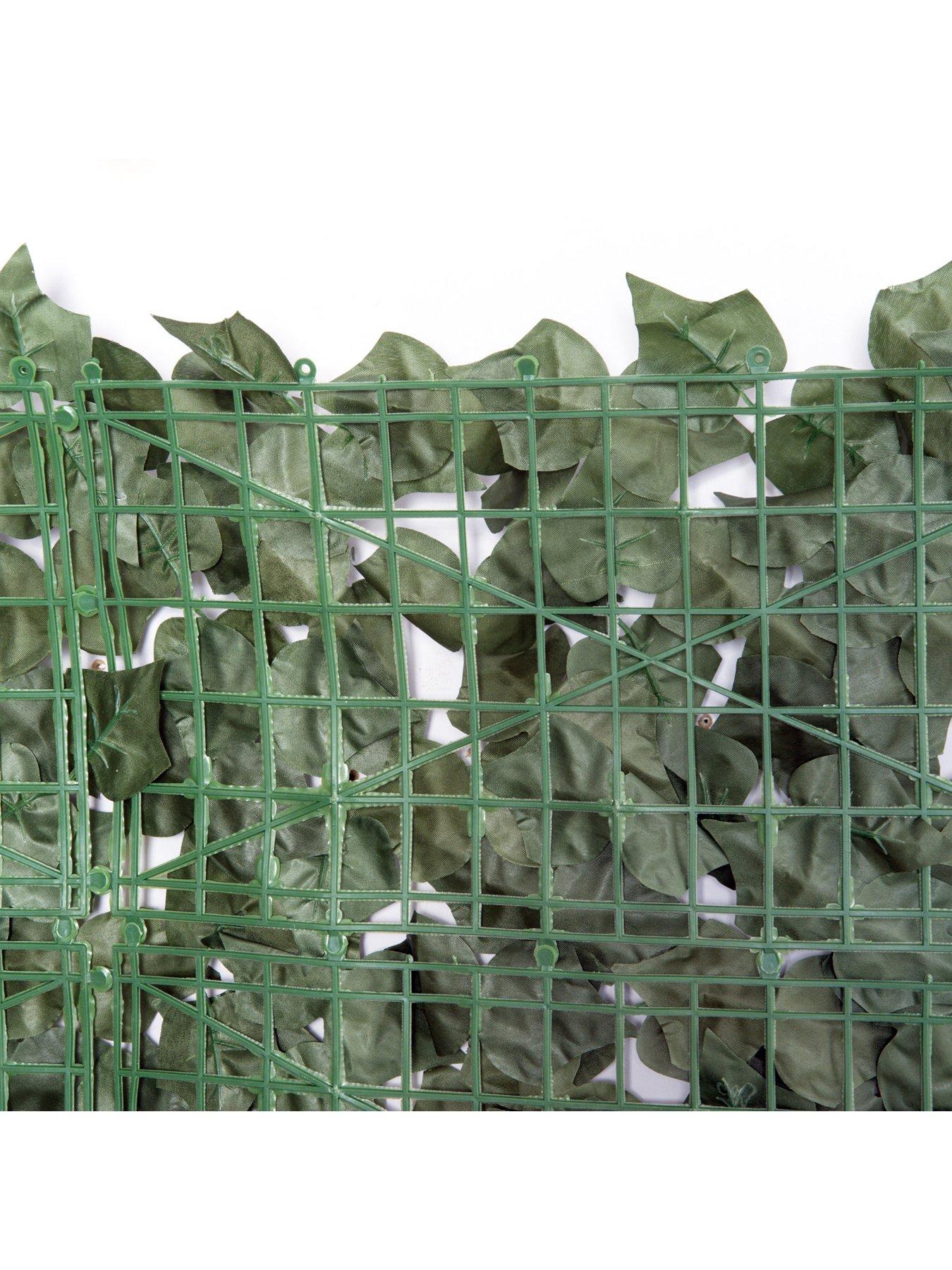 Image 4 of 6 of OutSunny Artificial Leaf Garden Screen Panel