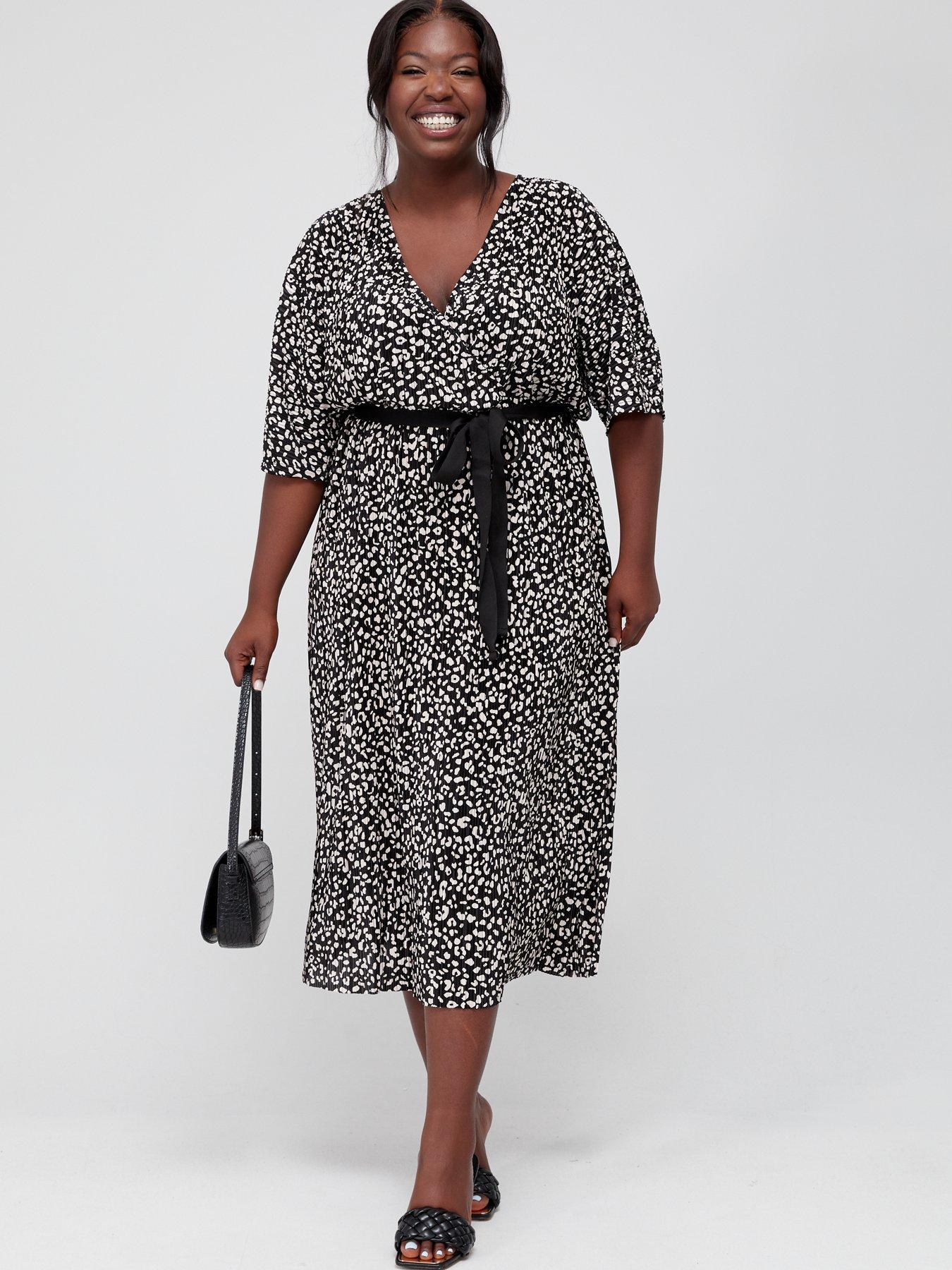 Leopard print best sale curve dress