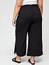  image of v-by-very-curve-culotte-belted-trouser-black