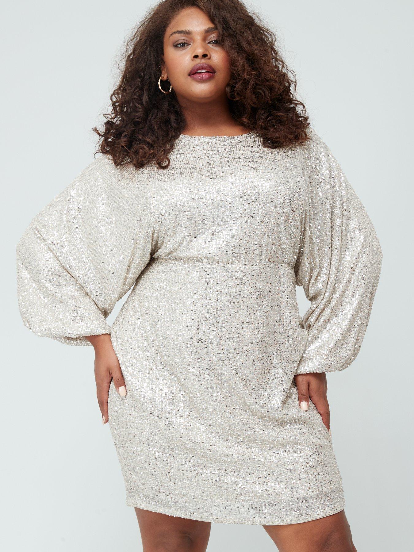 Curve shop sequin dress