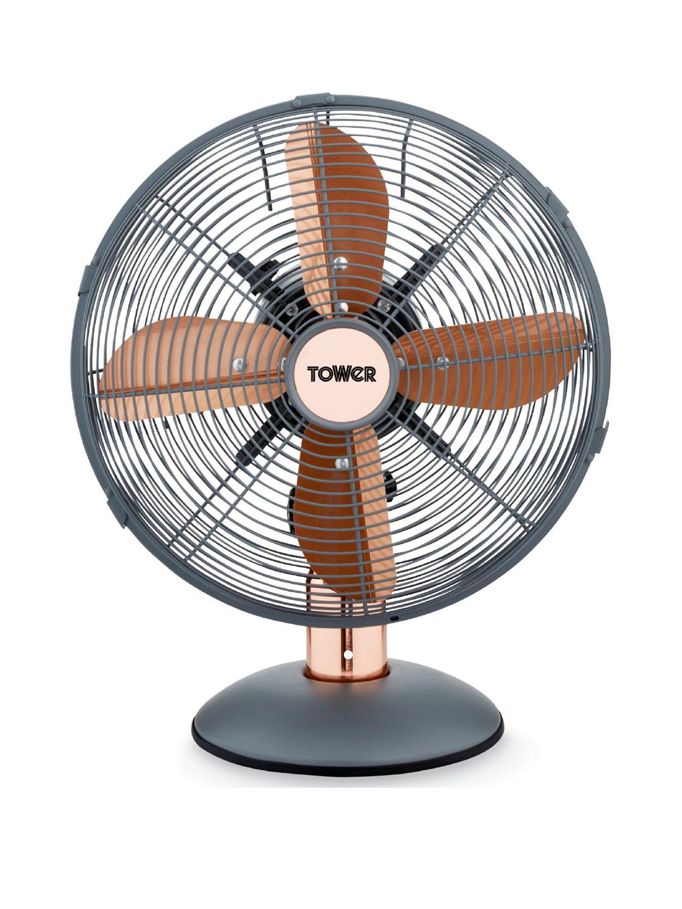 Gold desk fan clearance