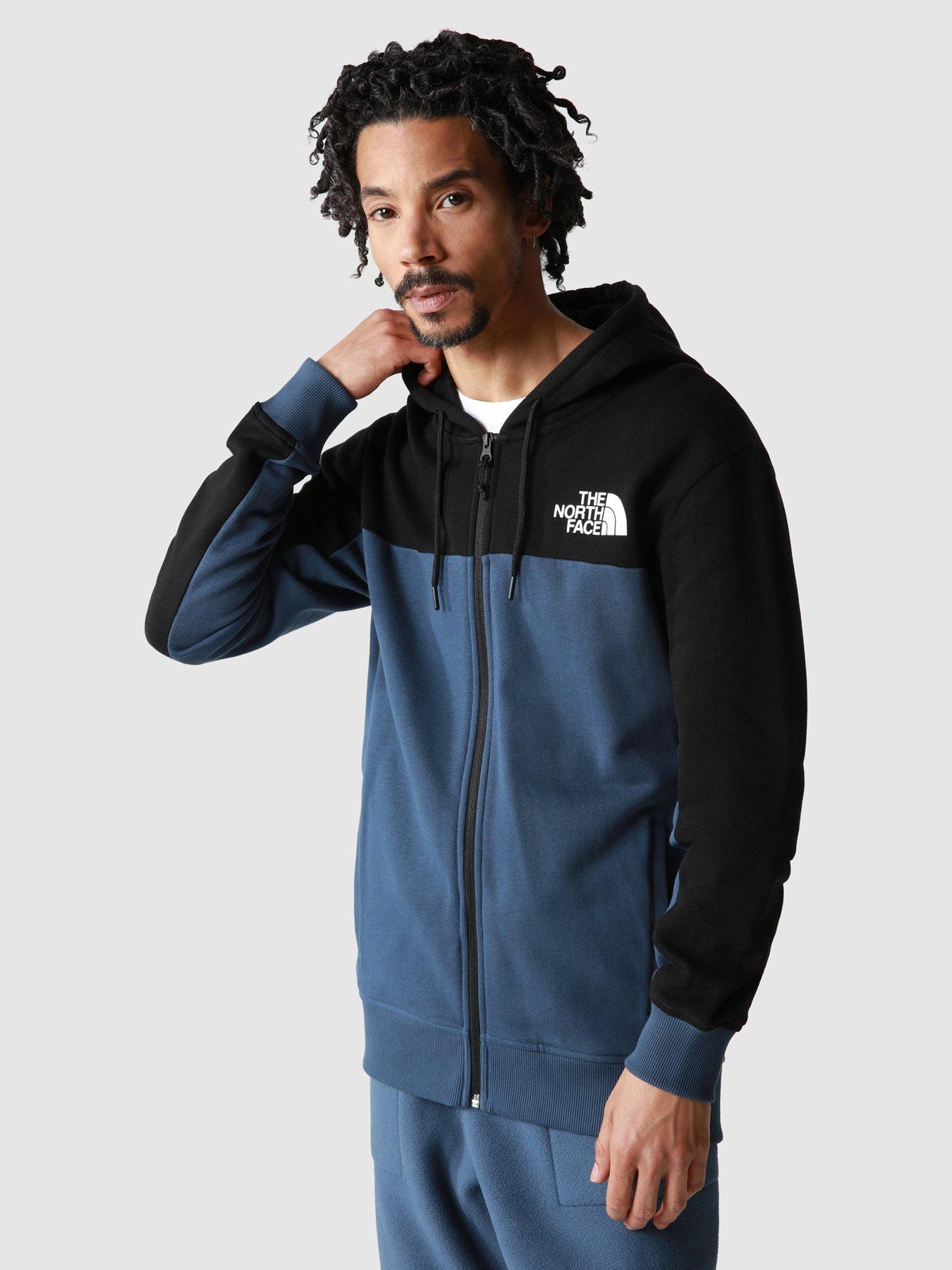 north face full zip hoodie