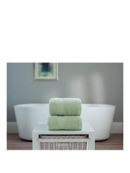 Product photograph of Everyday 100 Cotton 450 Gsm Quick Dry Jumbo Bath Sheet - Green from very.co.uk