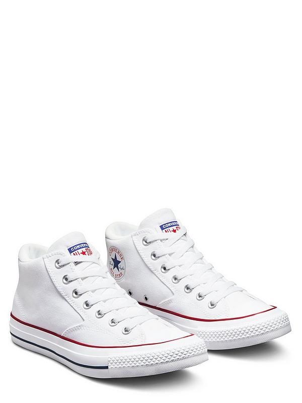 Converse Chuck Taylor All Star Malden Street Canvas Mid - White/Red/Blue |  