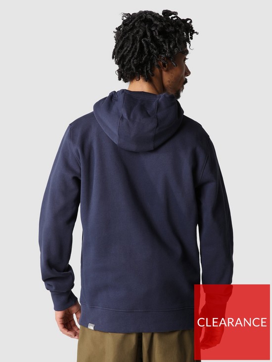 stillFront image of the-north-face-mens-drew-peak-pullover-hoodie-blue