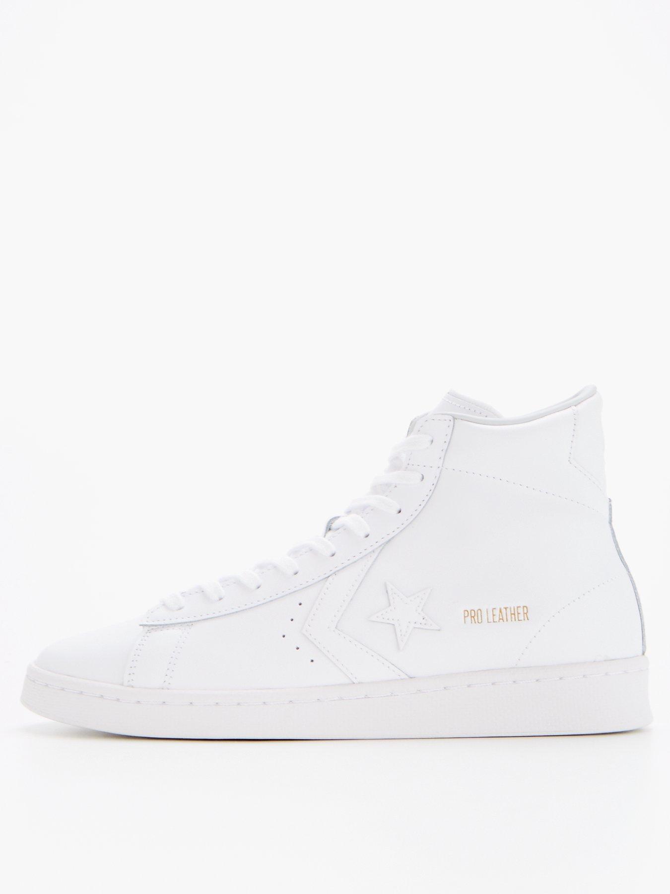 White leather online converse 6